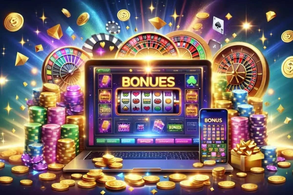 Pengguna membaca syarat bonus mingguan